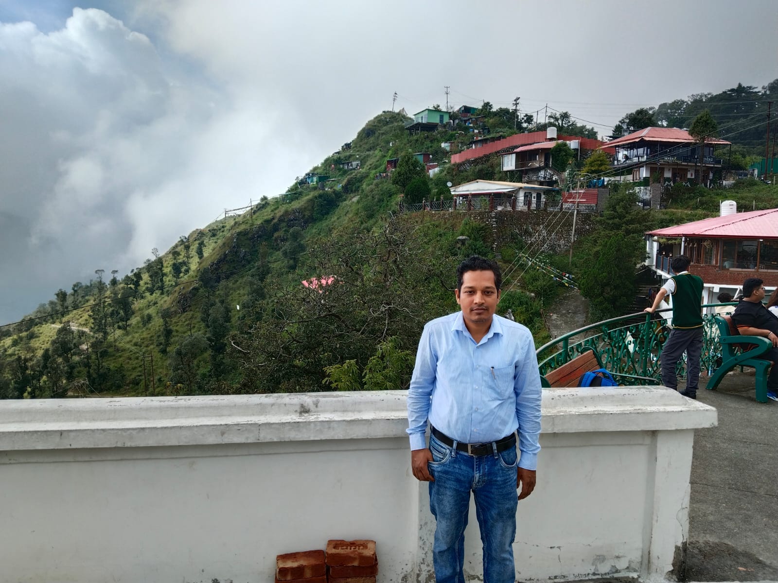 Mussoorie hillside view